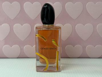 Armani si 100ml eau de parfum intense rechargeable beschikbaar voor biedingen