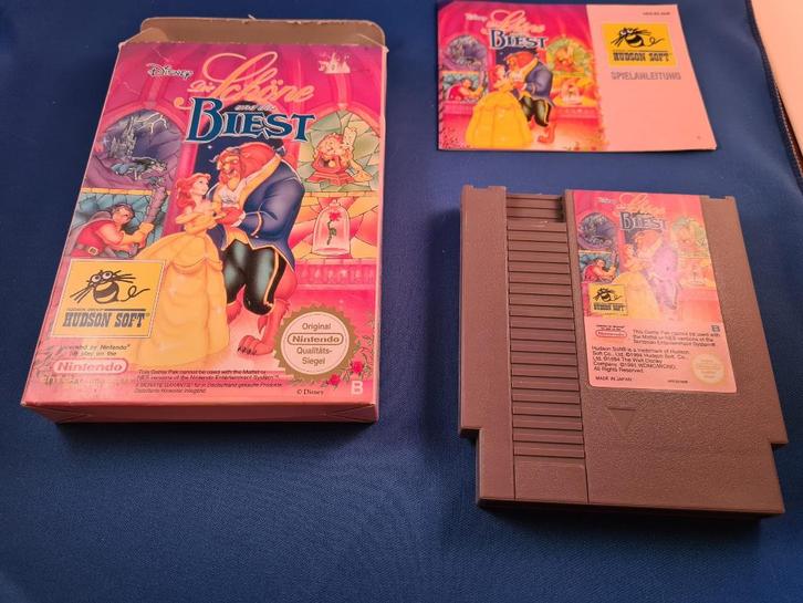 NES - The Beauty and the Beast (CIB), Spelcomputers en Games, Games | Nintendo NES, Gebruikt, Avontuur en Actie, 1 speler, Vanaf 3 jaar