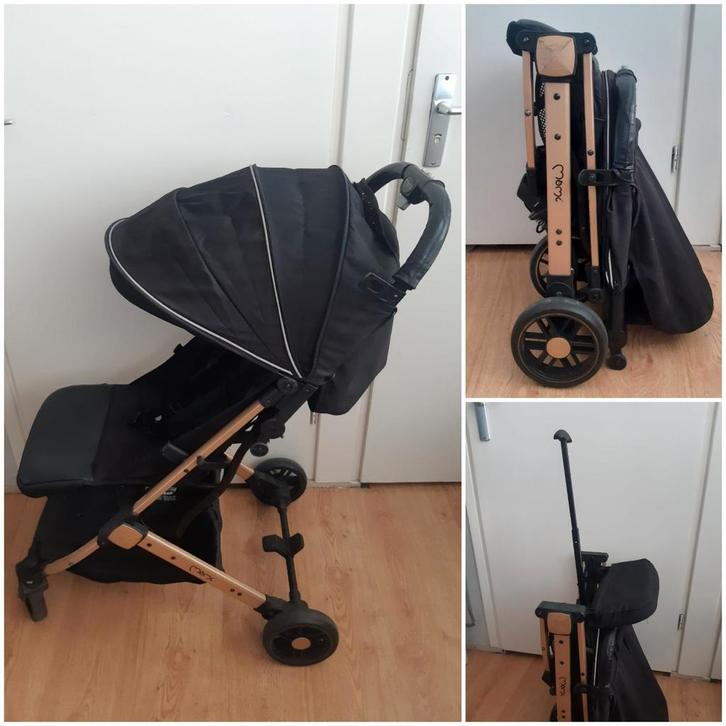 Buggy Momi Estelle , Kinderen en Baby's, Buggy's, Gebruikt, Verstelbare rugleuning, Zonnekap, Ophalen