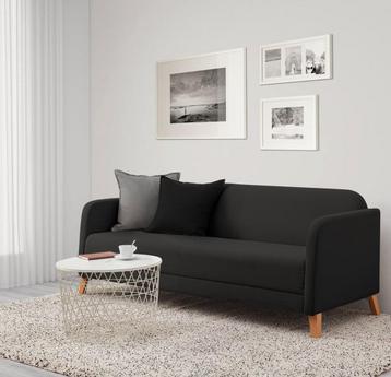 Ikea LINANAS drie-zits sofa bank, zo goed als nieuw