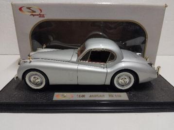 Jaguar XK 120 zilver grijs Signature metal 1:18 KRD beschikbaar voor biedingen