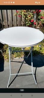 Sta tafel te huur 80cm breed 110 hoog, evt met hoes statafel, Ophalen, Zo goed als nieuw