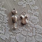 2 bedels Tibetaans zilver, Antiek en Kunst, Ophalen of Verzenden
