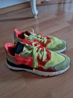 Adidas Sneakers Neon - Zo goed als nieuw - Maat 44.5, Overige kleuren, Ophalen of Verzenden, Adidas, Sneakers of Gympen
