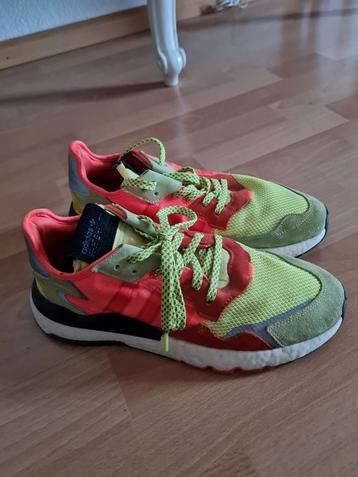 Adidas Sneakers Neon - Zo goed als nieuw - Maat 44.5 beschikbaar voor biedingen