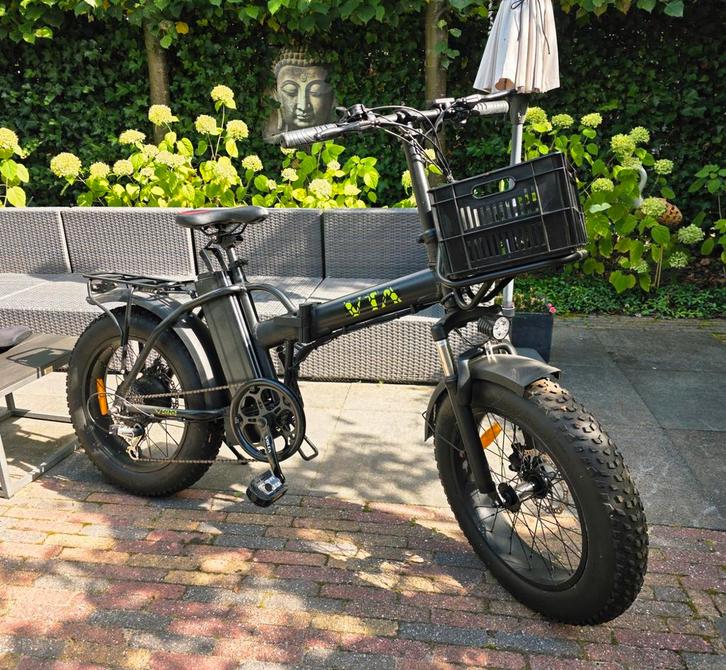 Volta Fatbike Vouwfiets - Stoer en Compact!, Fietsen en Brommers, Fietsen | Vouwfietsen, Zo goed als nieuw, Overige merken, Ophalen of Verzenden