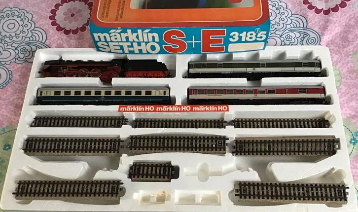 Märklin treinbaan 3185, Hobby en Vrije tijd, Modeltreinen | H0, Gebruikt, Treinset, Gelijkstroom of Wisselstroom, Märklin, Ophalen of Verzenden