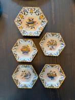 Set van 5 Makkum handbeschilderde wandbordjes, Ophalen of Verzenden, Zo goed als nieuw, Bord