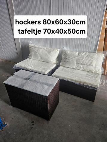 Loungeset - Wicker - Nieuw beschikbaar voor biedingen