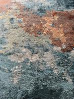 Laagpolig blauw vloerkleed, Huis en Inrichting, Stoffering | Tapijten en Kleden, Ophalen, Gebruikt, Blauw, 150 tot 200 cm