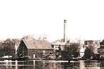 970352 Zaandam ZH 1924 Achterzaan Oostzijde Fabriek Albert H, Ophalen of Verzenden, 1920 tot 1940, Gelopen, Zuid-Holland
