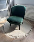 Velvet fauteuil, Ophalen of Verzenden, Zo goed als nieuw, 50 tot 75 cm