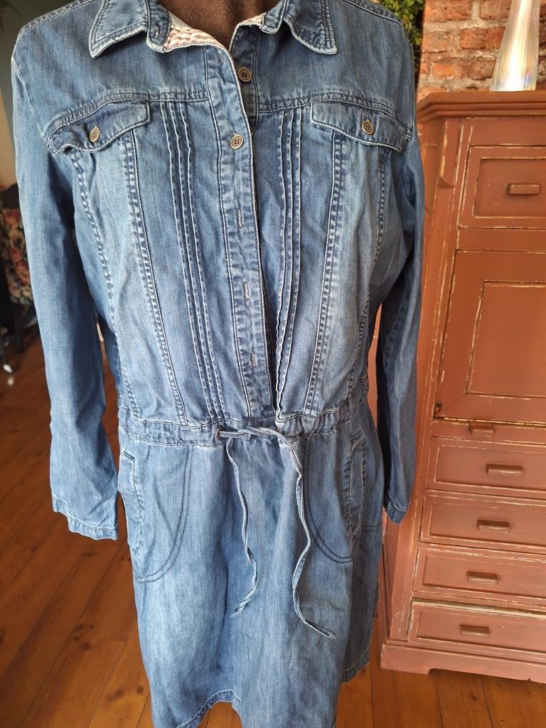 Spijkerjurk jurk 44 46  biaggini, Kleding | Dames, Blauw, Maat 42/44 (L), Ophalen of Verzenden, Zo goed als nieuw