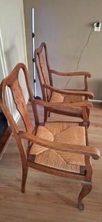 2x kloosterstoelen, Antiek en Kunst, Antiek | Meubels | Stoelen en Banken, Ophalen of Verzenden