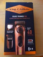 King C. Gillette Baardtrimmer Pro - Nieuw!, Ophalen of Verzenden, Nieuw, Scheren en Epileren