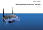 Linksys WRT54G Wi-Fi Wireless-G Broadband Router, Computers en Software, Linksys, Router, Ophalen of Verzenden, Zo goed als nieuw