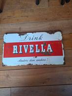 emaille bord rivella reclamebord, Verzamelen, Ophalen of Verzenden, Gebruikt, Reclamebord