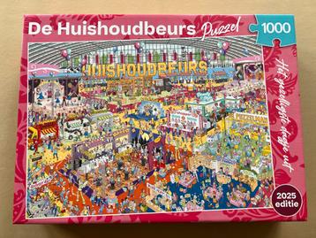 Huishoudbeurs Puzzel editie 2025 - 1000 Stukjes beschikbaar voor biedingen