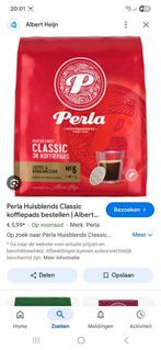 8x perla pads 1x souwe egberts, Ophalen