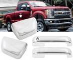 Chrome deurgrepen & spiegelkappen voor Ford F250/F350, Ophalen of Verzenden, Nieuw, Ford