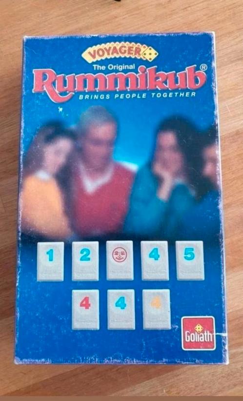 Rummicub onderdelen, reis rummicub, Hobby en Vrije tijd, Gezelschapsspellen | Bordspellen, Zo goed als nieuw, Ophalen of Verzenden