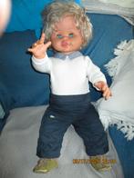 Grote pop van 70cm, ongever 40jr. oud, Ophalen of Verzenden, Zo goed als nieuw, Pop