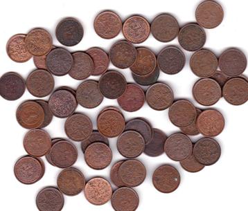 HALVE CENTEN DIVERS JAREN meer dan 50 STUKS beschikbaar voor biedingen