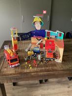 Brandweerman Sam kazerne en wagens, Ophalen, Gebruikt, Poppenhuis