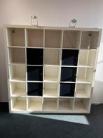 Vakjeskast Expedit 5x5 wit met 6 kastjes, Ophalen, Gebruikt, 100 tot 150 cm, 150 tot 200 cm