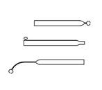 Set stalen gebogen dakliggers voor luifel of voortent, Ophalen of Verzenden, Nieuw