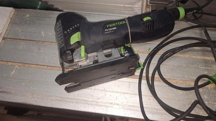 Festool Decoupeerzaag - Carvex PS 420 EBQ 1x gebruikt, Doe-het-zelf en Verbouw, Gereedschap | Zaagmachines, Gebruikt, Decoupeerzaag