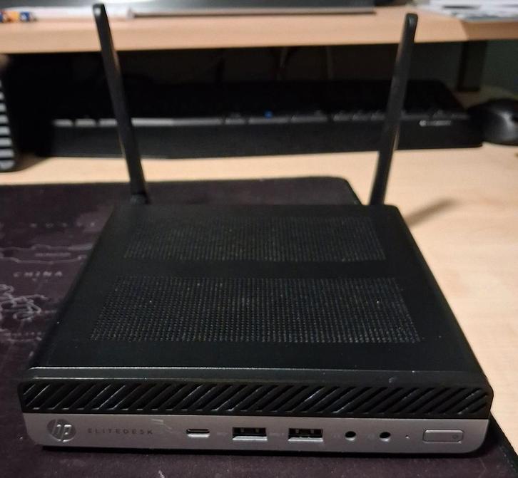 HP Elitedesk 800 G3 Mini 65 Watt, Computers en Software, Desktop Pc's, 2 tot 3 Ghz, HDD, SSD, 8 GB, Ophalen