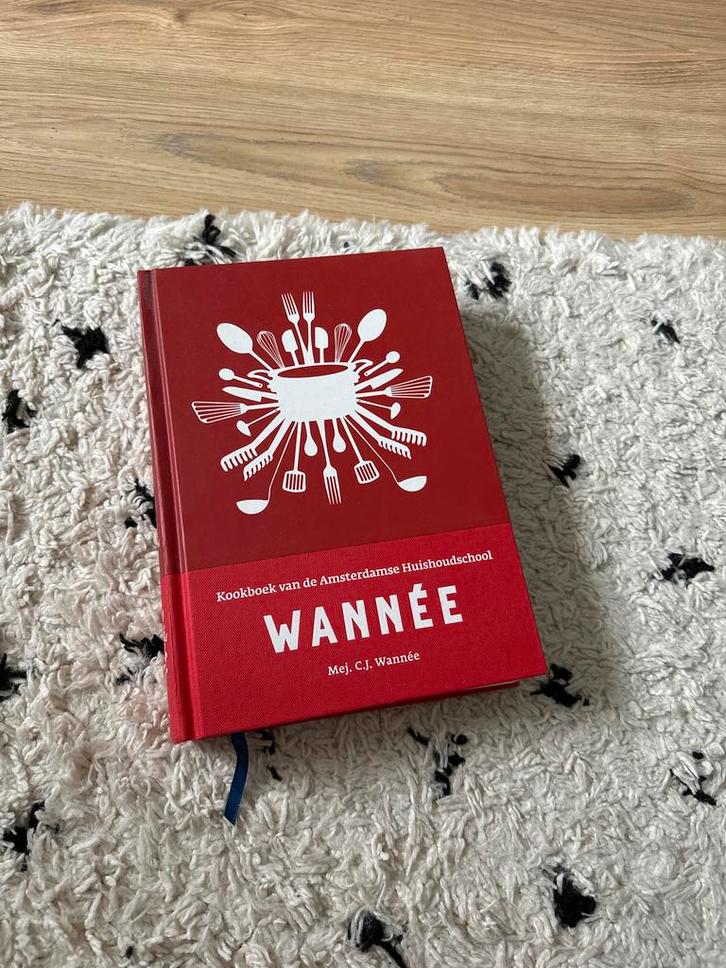C.J. Wannée - Wannée kookboek Amsterdamse Huishoudschool, Boeken, Kookboeken, Zo goed als nieuw, Ophalen of Verzenden