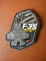 F-35 patch belgische luchtmacht BAF PVC, Verzamelen, Verzenden, Zo goed als nieuw, Patch, Badge of Embleem