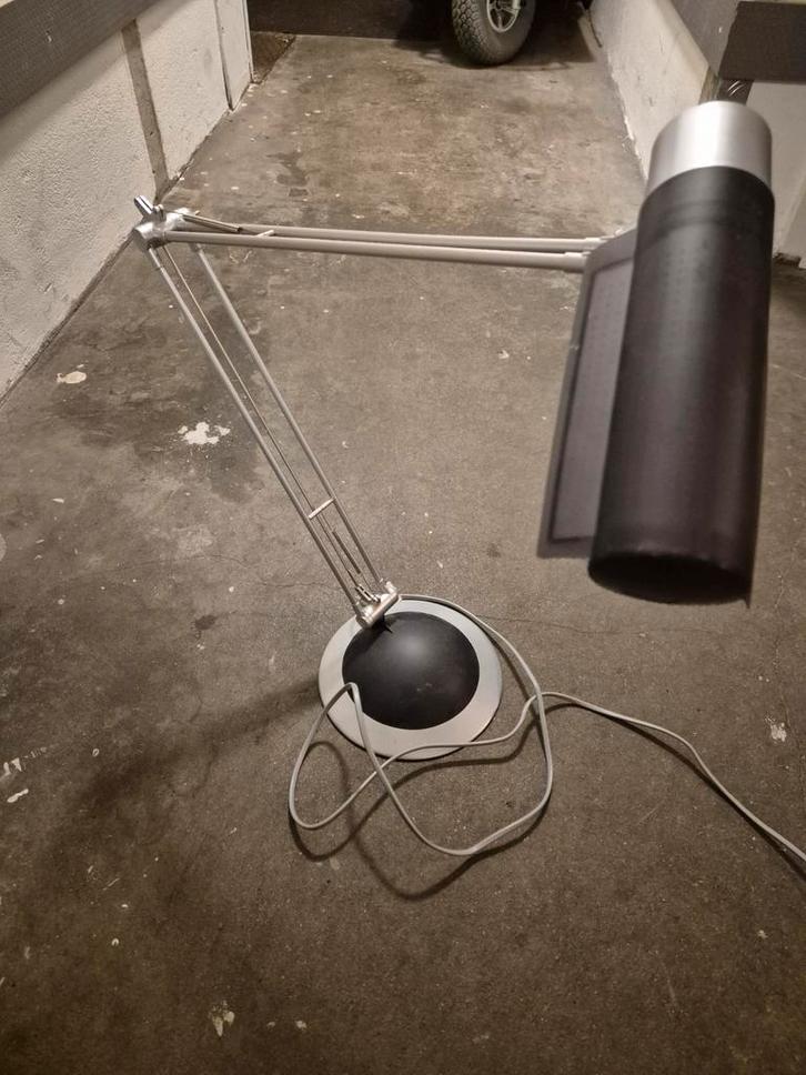Design Bureaulamp / Architectenlamp, Huis en Inrichting, Lampen | Vloerlampen, Gebruikt, 100 tot 150 cm, Kunststof, Metaal, Ophalen