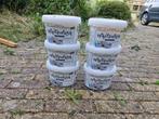 6x Whitewash verf gratis, Doe-het-zelf en Verbouw, Verf, Beits en Lak, Ophalen of Verzenden, Nieuw, Wit