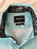 Stijlvolle blouse Wam Denim getailleerd maat M, Ophalen of Verzenden, Zo goed als nieuw, Blauw