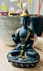 Handgemaakte Vitarkamudra Boeddha, 19cm, polystone, zie info, Ophalen of Verzenden, Nieuw