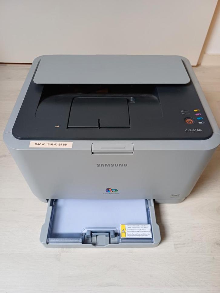 Samsung CLP-310N Kleurenlaserprinter voor onderdelen, Computers en Software, Printers, Niet werkend, Printer, Laserprinter, Kleur printen