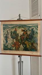 schoolkaart: Zie, toen kwamen er wijzen uit het Oosten nr 34, Antiek en Kunst, Antiek | Schoolplaten, Ophalen of Verzenden, Overige thema's