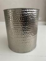 Bijzettafel zilver, Huis en Inrichting, Tafels | Bijzettafels, Minder dan 45 cm, Minder dan 55 cm, Metaal of Aluminium, Rond