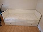Ikea Hemnes bedbank met 1 Auping matras, Ophalen, Gebruikt, Eenpersoons, 80 cm