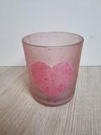 Kaarslichtje. 50 cent, Overige kleuren, Ophalen of Verzenden, Minder dan 50 cm, Glas