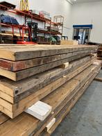 ruwe vuren balken 75 x 245 x 4300mm, Doe-het-zelf en Verbouw, Hout en Planken, Gebruikt, Balk, 300 cm of meer, Ophalen