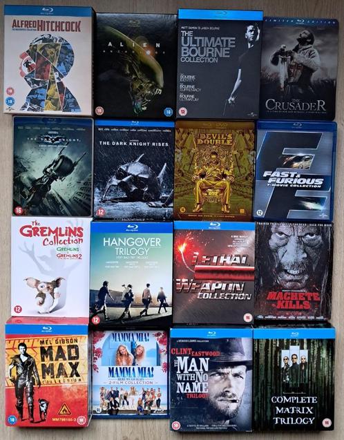 Diverse films op Blu-Ray, Cd's en Dvd's, Blu-ray, Zo goed als nieuw, Actie, Boxset, Ophalen of Verzenden