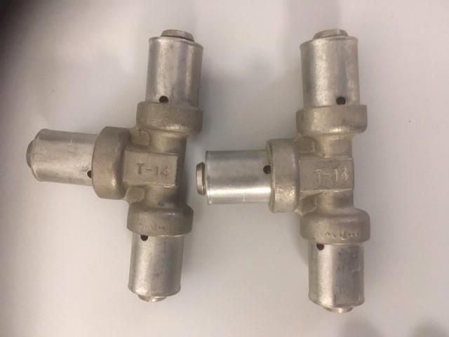 262. Perskoppelingen persfittingen Uponor - Unicor en Henco, Huis en Inrichting, Woonaccessoires | Overige, Nieuw, Ophalen of Verzenden