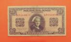 Muntbiljet 2,5 gulden 1945 Wilhelmina, cat. PL16.b2 / 15-1b, Verzenden, 2½ gulden, Los biljet