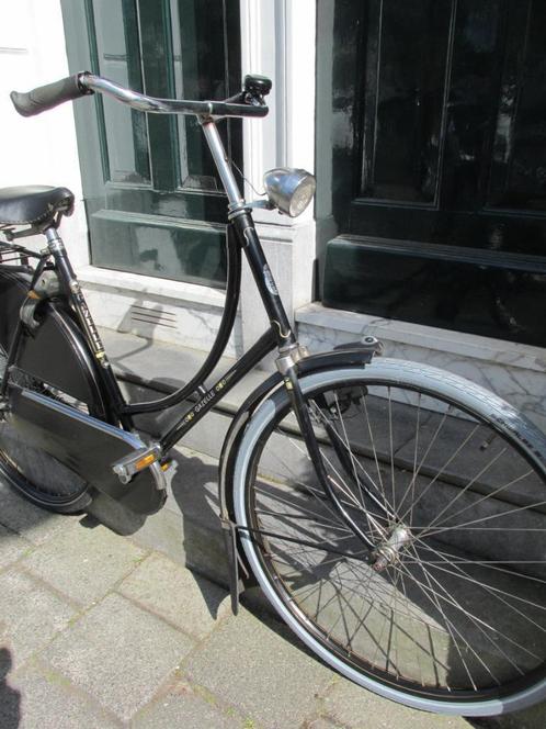 Gazelle Toer Populair omafiets met terugtraprem, Fietsen en Brommers, Fietsen | Dames | Omafietsen, Gebruikt, 56 cm of meer, Ophalen