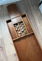 Sjoelbak met stenen, Ophalen, Gebruikt