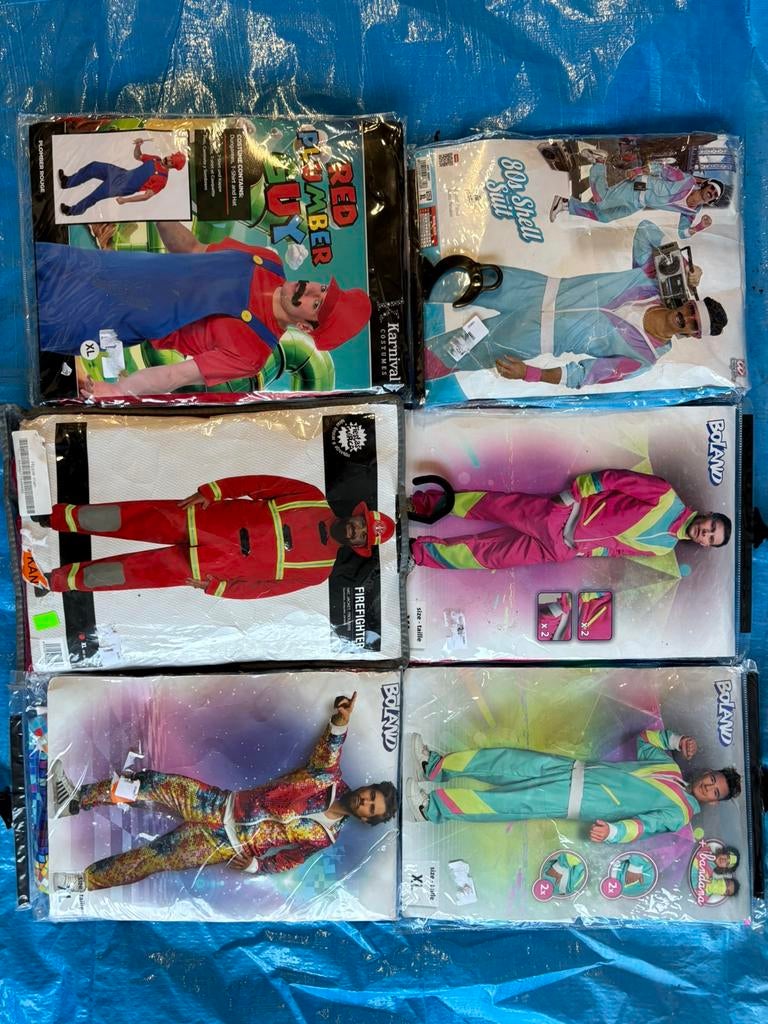 Carnavals pakken maat xl, Kleding | Heren, Carnavalskleding en Feestkleding, Ophalen of Verzenden, Zo goed als nieuw